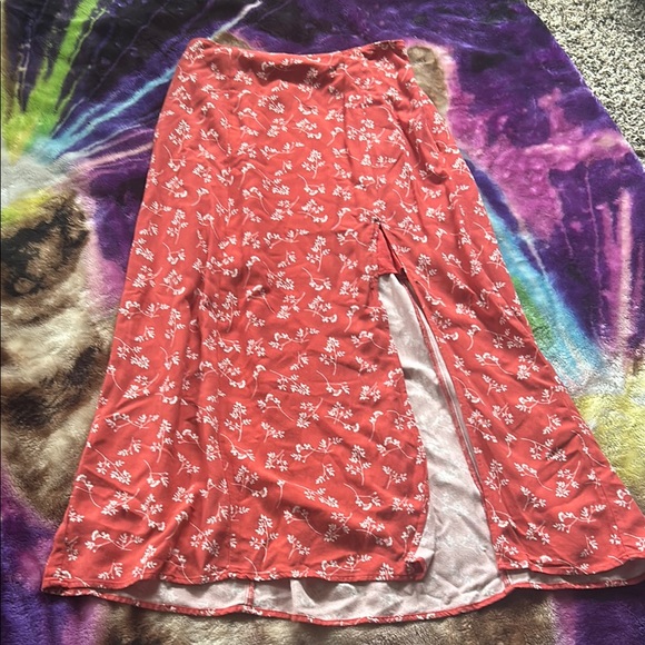Abercrombie & Fitch Dresses & Skirts - Floral Coral 🪸 Skirt 🪸A&F
